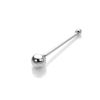20 x 925 Sterling Silver - Ball End - Nose Stud Pin