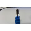 Acrylic Nail Drill Carbide Bit SMALL Barrel MEDIUM Silver Smooth Safety Top 3/32
