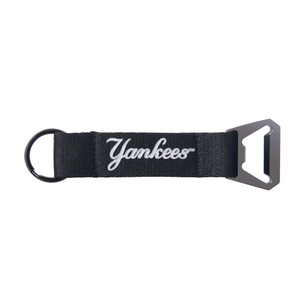 [MLB] Keychain Bottle Opener Keychain, Yankees/black