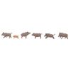 Faller 151925 Wild Boar Figure Set