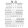 International Silver 5264791 Cascade 51 PC Flatware Set - Silver