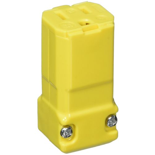 HUBBELL HBL5969VY Valise Connector Body 2P 3W 15A 125V D588027
