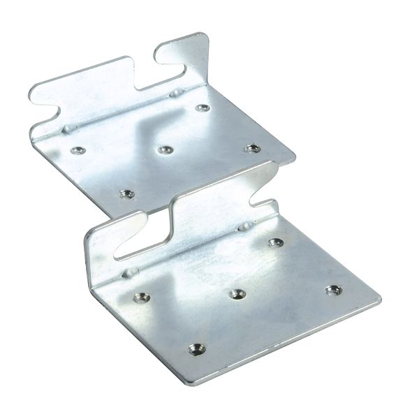 Bed Claw Angled Retro-Hook Plates, Set of 2 with Hardware