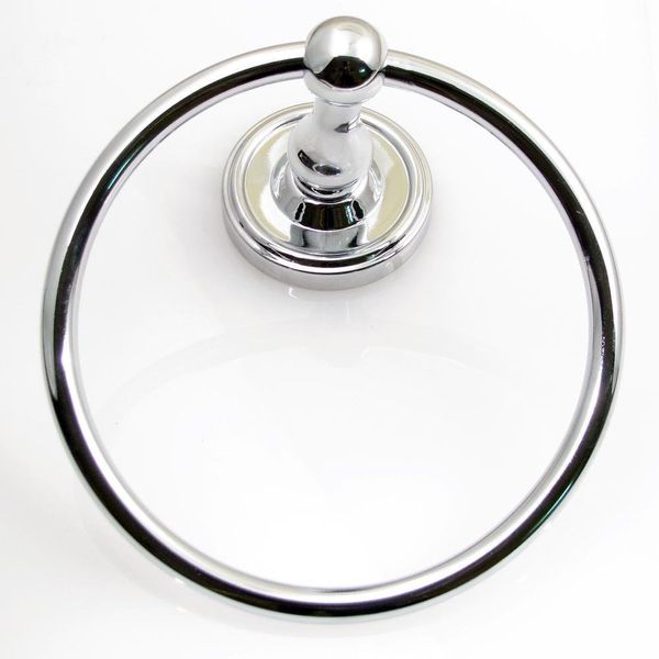 Rusticware 8286ch Midtowne Towel Ring Bright Chrome Finish