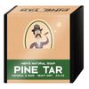 Body Soap Bar for Men,Natural Soap Bar For Men,Pine Tar Soap For Moisturizin,Handmade Brightening Pine Tar Soap,Men Soap Bar,Men's Pine Tar Soap,Clean And Degrease with Dense Foam 100g