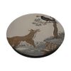 The Fox and The Crow - Aesop's Fables PopSockets Swappable PopGrip