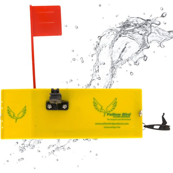 Yellow Bird Planer Board for Fishing - Available in 4 Sizes