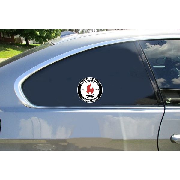 U.S. Custom Stickers Hocking Hills State Park Sticker 8 Inch