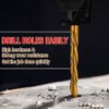 10Pcs 1/8" Drywall Cutout Drill Bit Sabre Point Titanium Cut Out Router Cut Bit