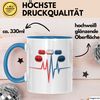 Sanitäter Tasse Geschenkidee Notfallmediziner Geschenkidee Lustig (Blau)
