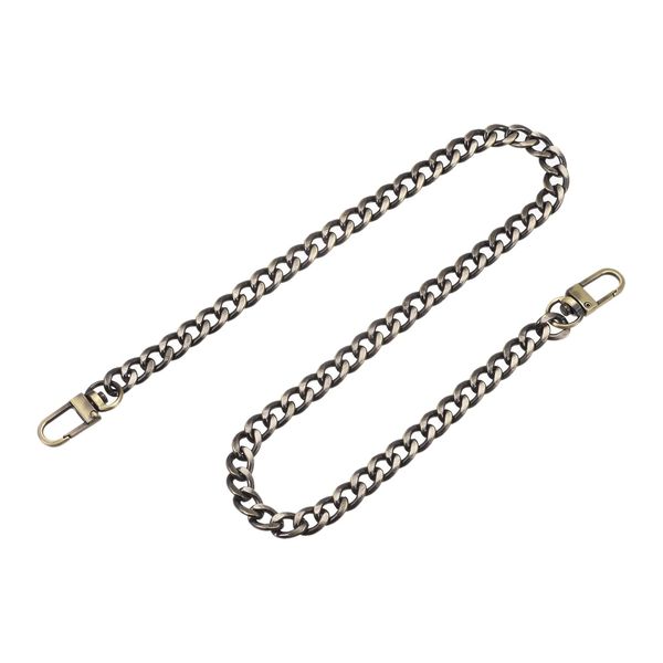 uxcell Flat Chain Strap Wallet Strap Iron Accessories Buckle Replacement for Bag DIY Bronze Length 600mm