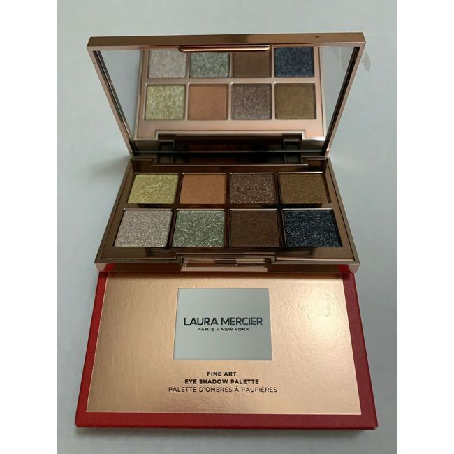 LAURA MERCIER Fine Art Eye Shadow Palette Full Size 8 x 1.2 g New In Box