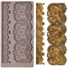 Re-Design with Prima Border Lace 5x10 Inch Mould