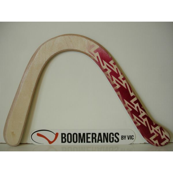 Sunshine REAL RETURNING BOOMERANG! Handcrafted by Boomerangs by Vic