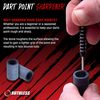 RUTHLESS | Round Point Sharpener | Round Stone | 2 Pack.