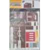 B36 Superquick Country Fire Station - 1/72 OO/HO - Card Model Kit