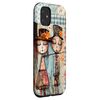 iPhone 11 Happy Couple Shabby Patchwork Collage Case