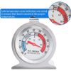 4*Refrigerator Freezer Thermometer Fridge DIAL Type Stainless Steel Hang Stand