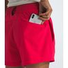 The North Face Women's Class V Pathfinder Pull-On Short—3", Hibiscus, Small Regular