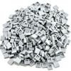 TCM BRICKS Light Bluish Gray 1x1 Tile Smooth Flat X100 Compatible Parts