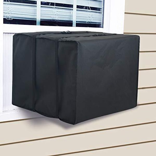 Window Air Conditioner Cover for Outside Unit, 25"W x 20"D x 17"H inches, Med...