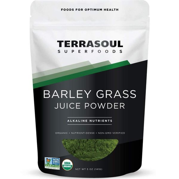 Organic Barley Grass Juice Powder, 5 Oz - USA Grown | Made From Concentrated ...