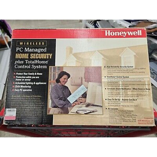 Vintage Honeywell PC Managed Home Security plus TotalHome Control System, NEW!!!