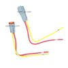 14 AWG Assembled Deutsch 2 Pin waterproof connector 6" wire  kit