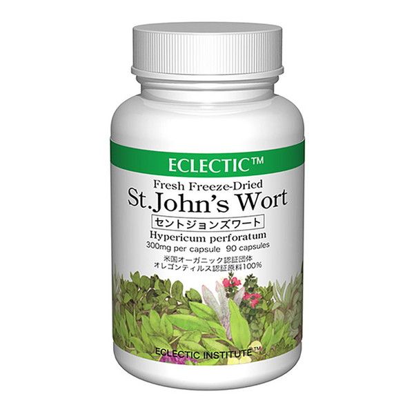 ECLECTIC E122 Organic Herbal Supplement St. John&#39;s Wort