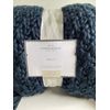 Threshold Navy Knit Throw Blanket 50x60