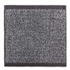 Everplush Diamond Jacquard Bath Linens Wash Cloth, 6 Pack, 13" x 13", Gray
