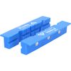 BRILLIANT TOOLS BT156940 Vice Jaws with Nuts, 2-Piece Set, Plastic [Powered by KS Tools], 1