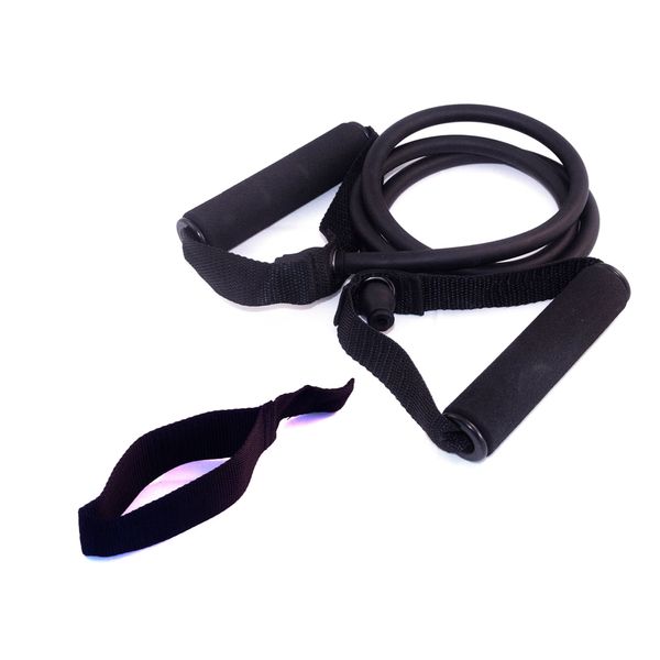 Professional-Grade Black Resistance Band - High-Intensity Total Body Workout Equipment