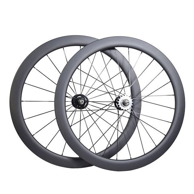 Fixed gear carbon wheels hot sale