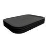 ABBAware Set of 5 Lids, Plastic Storage Box Covers, Durable Stackable Basket Lids, Modern Grey