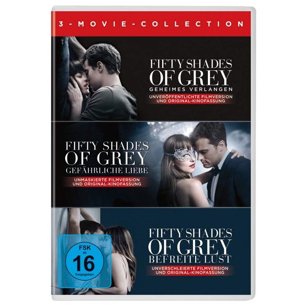 Fifty Shades - 3 Movie Collection [3 DVDs]