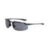 Es4 Adjustable Safety Glasses Smoke Lens Black Frame Ultralight Durable Design