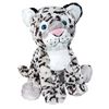 Cuddly White Leopard (16" Plush) No-Sew DIY Build-a-Plush Kit