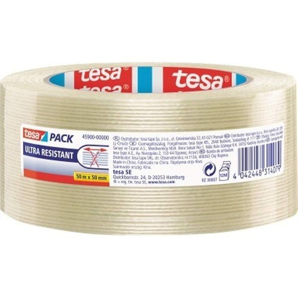 tesa® Monofilament 50m x 50mm transparent