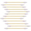2400pcs Precision Tip Cotton Swabs for Makeup, Bamboo Sticks and Double Pointed