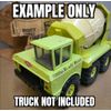 Mighty Tonka Ready Mixer Sticker Set 1970 To 1973