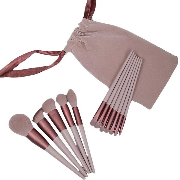 WJIAEER 13er-Pack Make-up-Pinsel-Set Professionelle Make-up-Pinsel Lidschatten-Augenbrauen-Grundierung Make-up-Pinsel-Set, Make-up-Pinsel-Werkzeuge für Anfänger und professionelle Make-up-Künstler