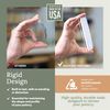 OUTPOST POTTERY Profile Ribs - Precision Pottery Rib Tools Made W/Durable PLA for Consistent Shapes, Floating Designs & Accurate Craft - Texture & Trimming Tools (Angular Bundle)