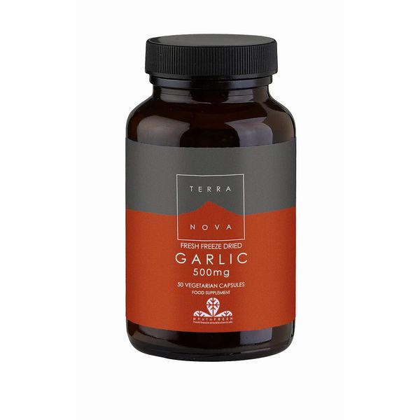 Terra Nova Garlic 500mg 50 Capsules