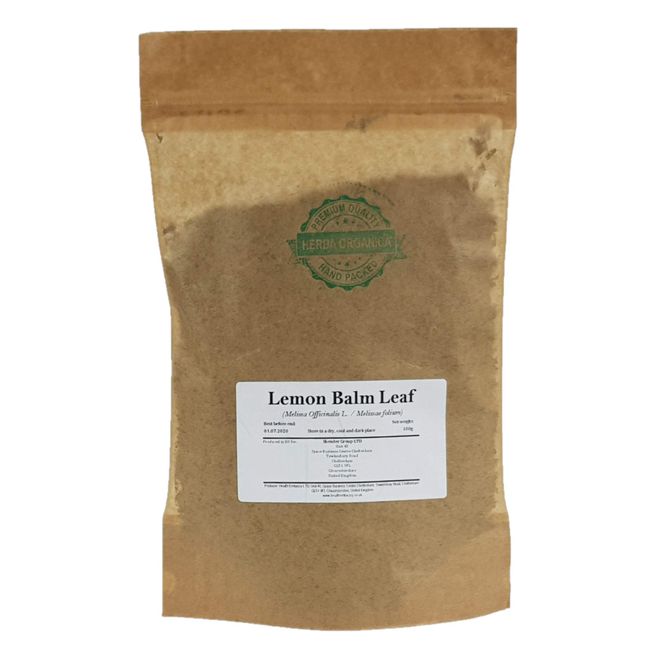 Lemon Balm Leaf - Melissa Officinalis L # Herba Organica # Balm Mint, Balm, Common Balm (50g)