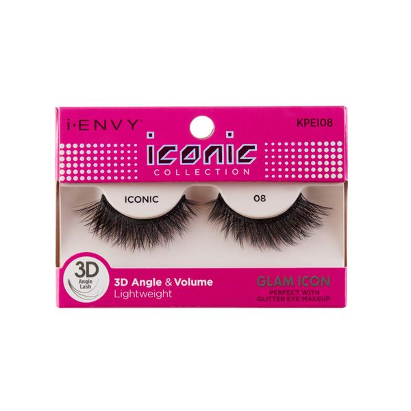 iEnvy by Kiss Iconic Collection 3D Angle & Volume Lightweight CHIC ICON KPEI08