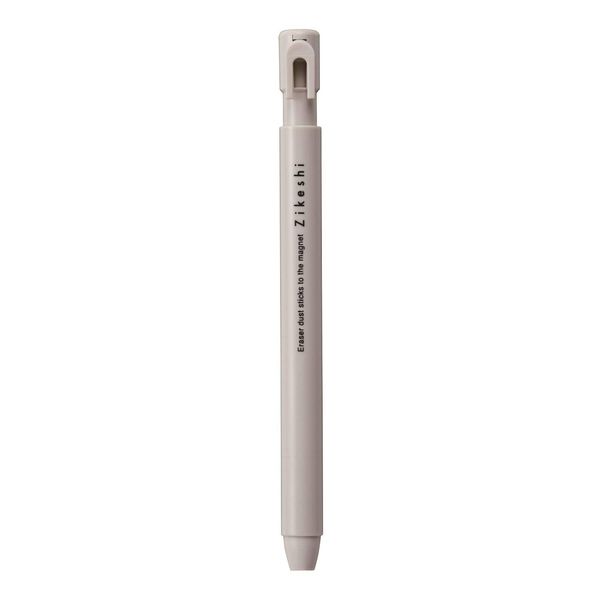 Kutsuwa RE037GY HiLiNE Eraser Pen Magnetic Poppy Gray White Core