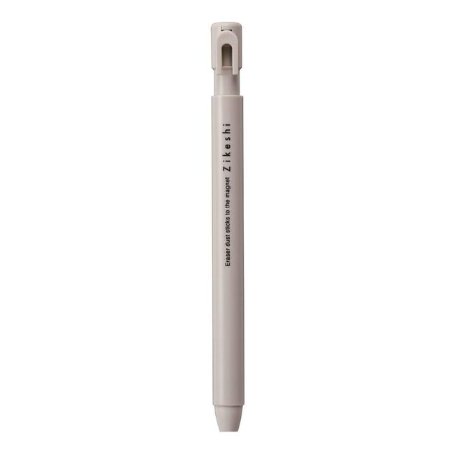 Kutsuwa RE037GY HiLiNE Eraser Pen Magnetic Poppy Gray White Core