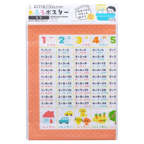 KOKUBO Bath Poster 3977 997 Bathroom Bath Study Made in Japan