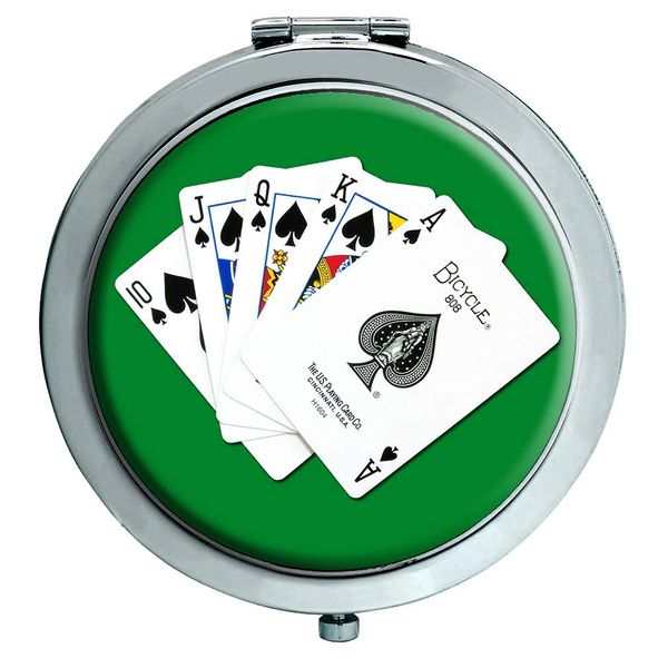 Royal Flush Compact Mirror